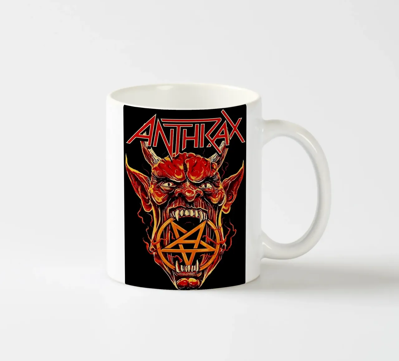 groupe anthrax mug en céramique de vanhesling