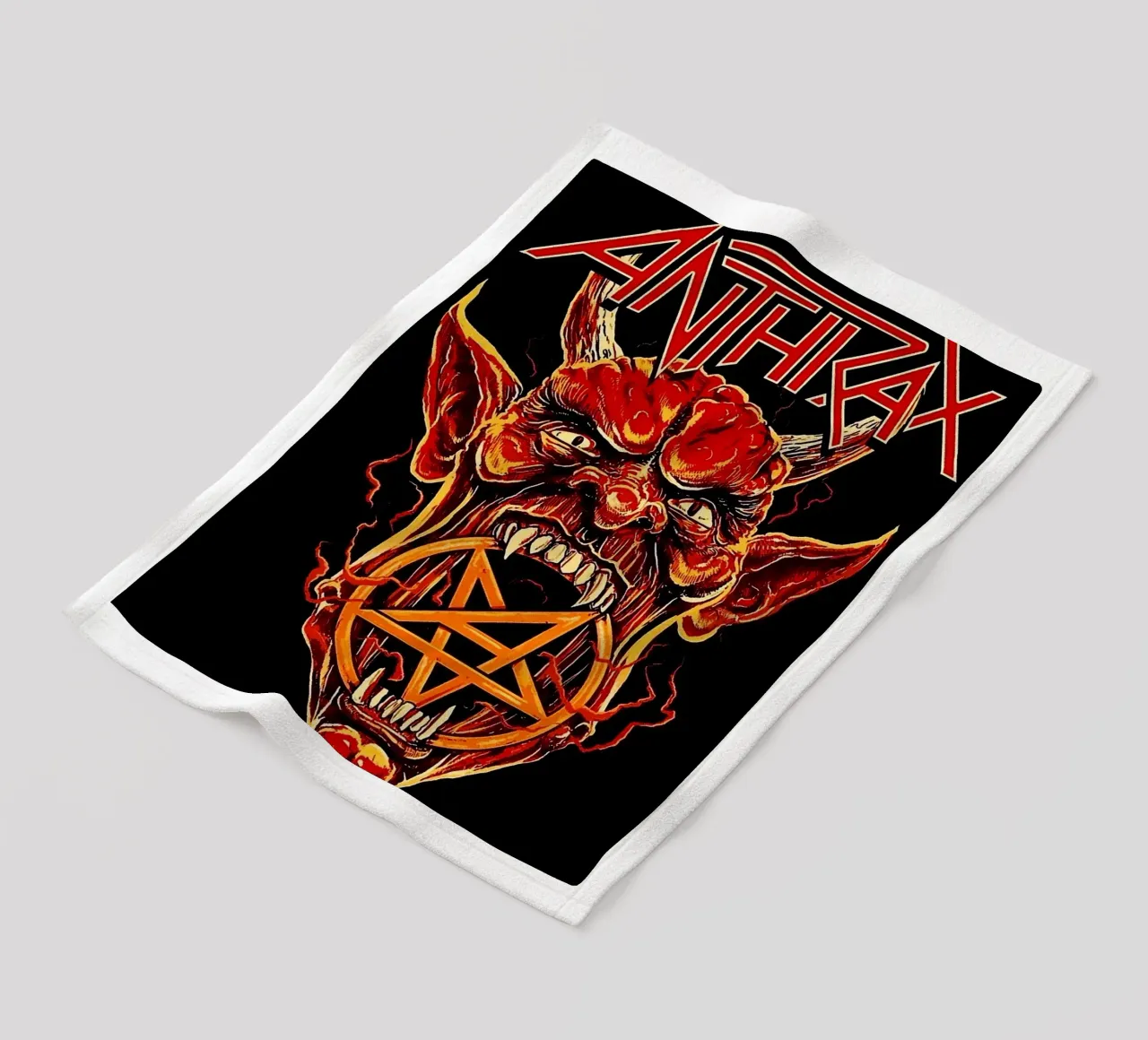 groupe anthrax plaid polaire de vanhesling