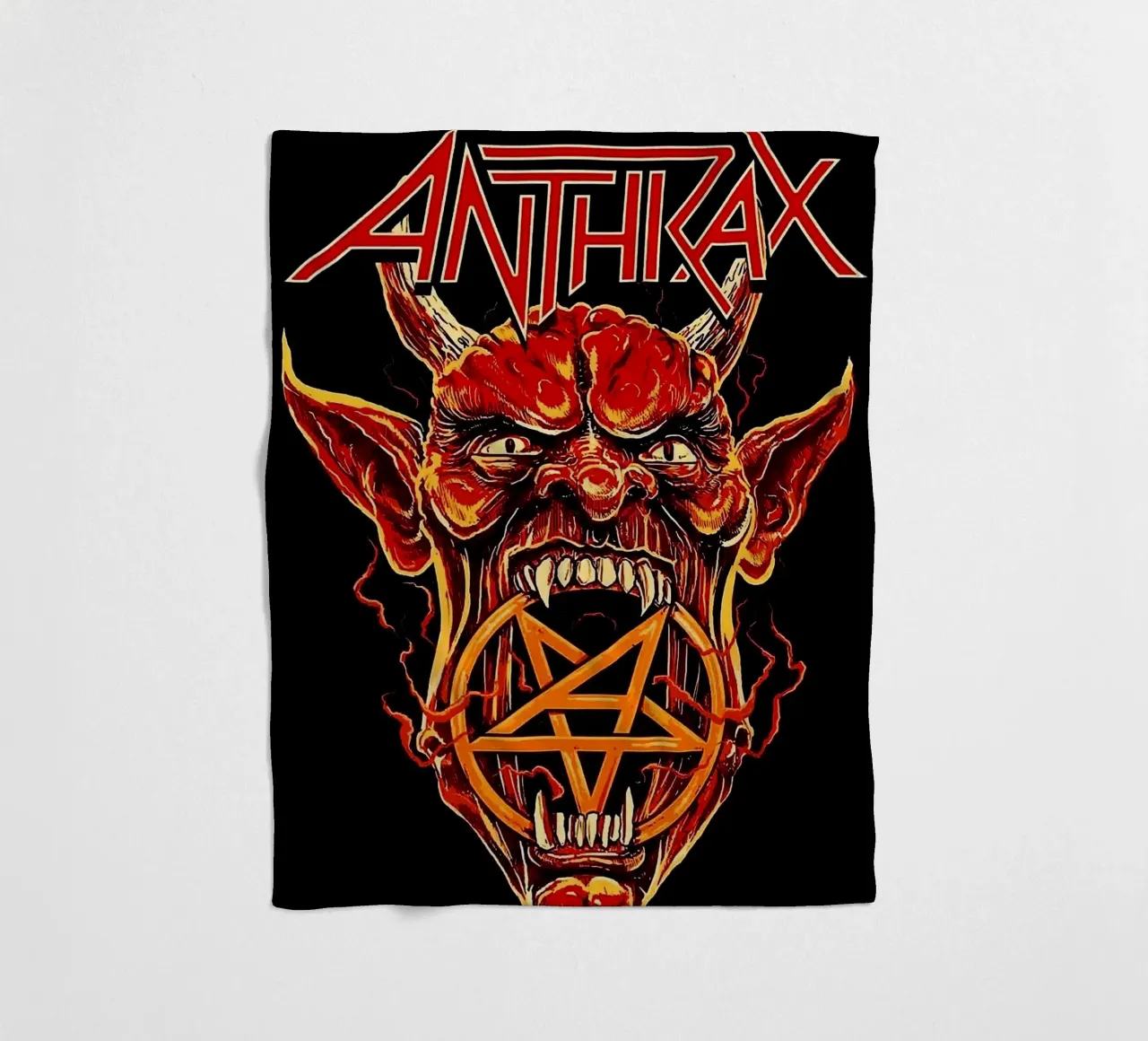 groupe anthrax plaid polaire de vanhesling
