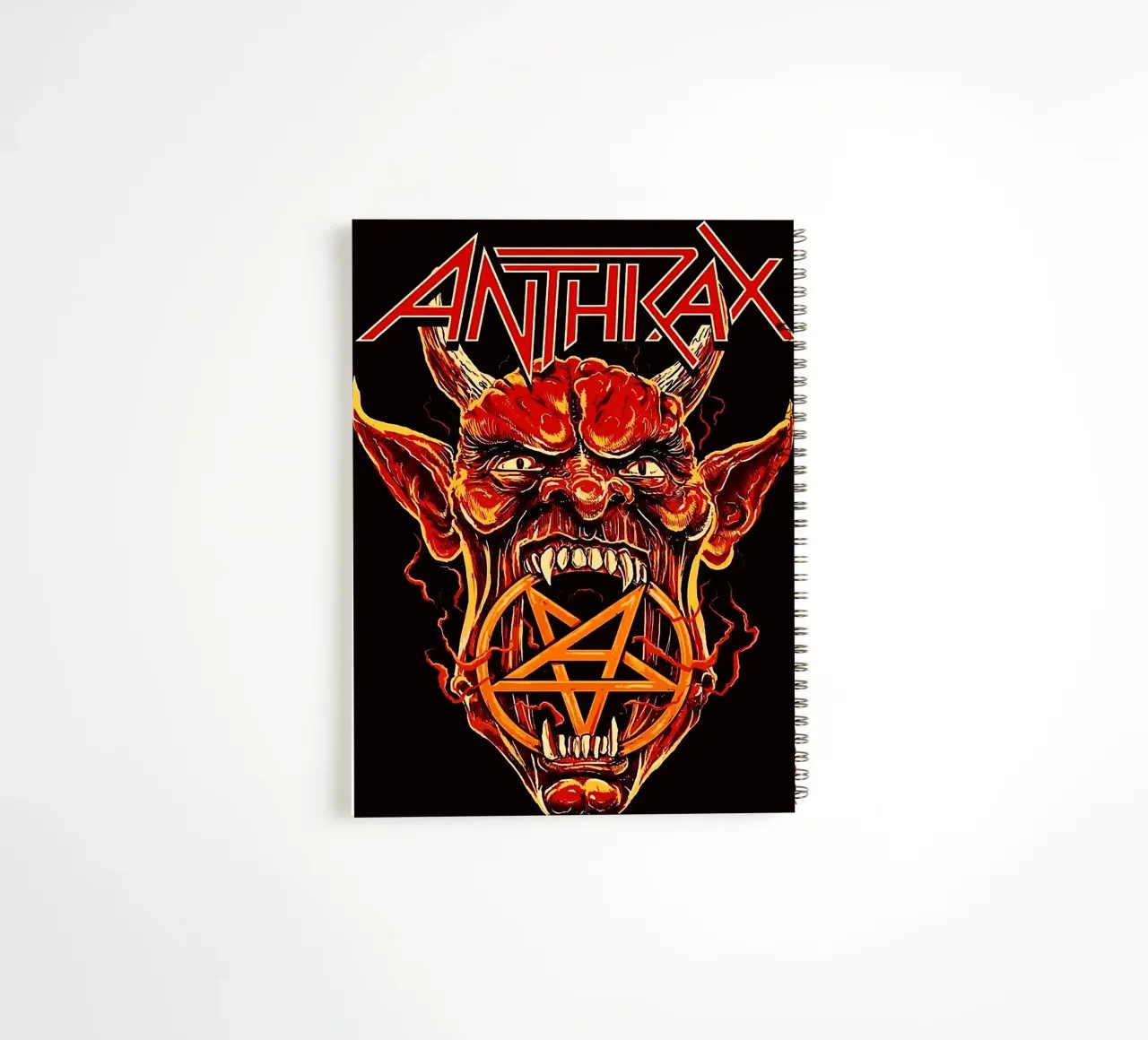groupe anthrax carnet à spirale de vanhesling