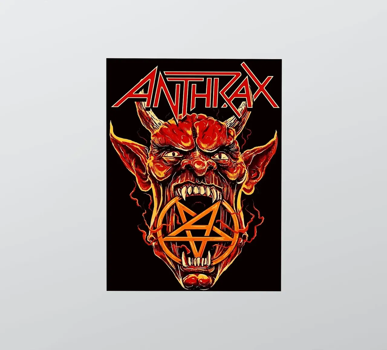 groupe anthrax autocollant de vanhesling