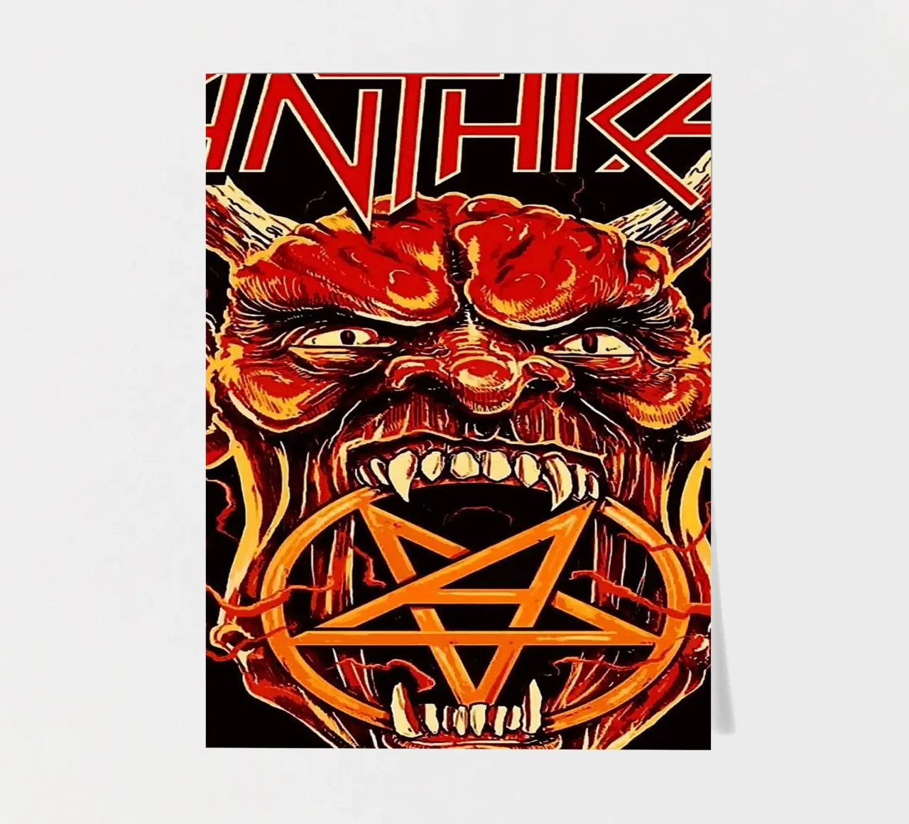 groupe anthrax planche autocollant de vanhesling