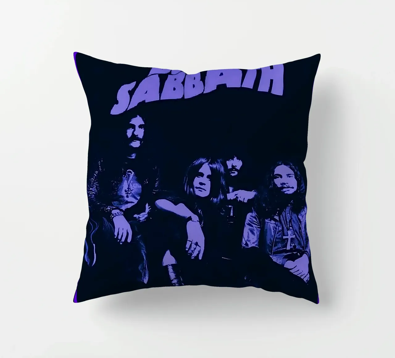 Il gruppo dei Black Sabbath cuscino da vanhesling
