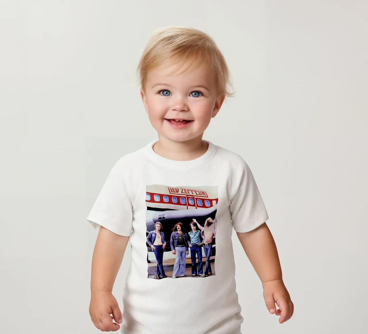 led zeppelin band maglietta neonato da vanhesling
