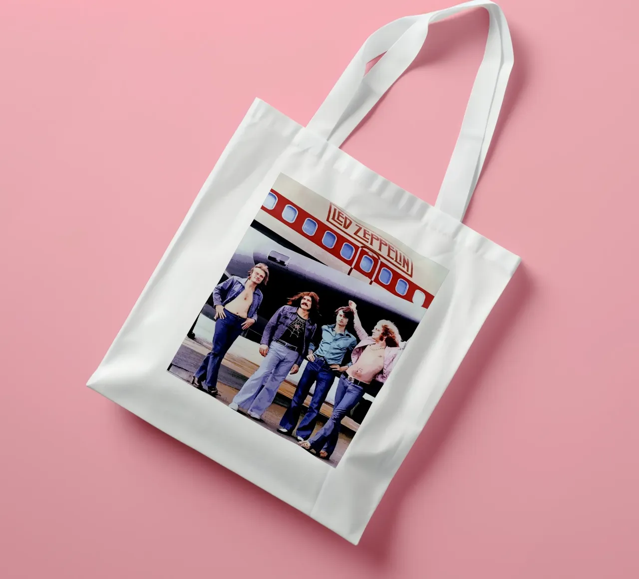 led zeppelin band borsa in juta da vanhesling