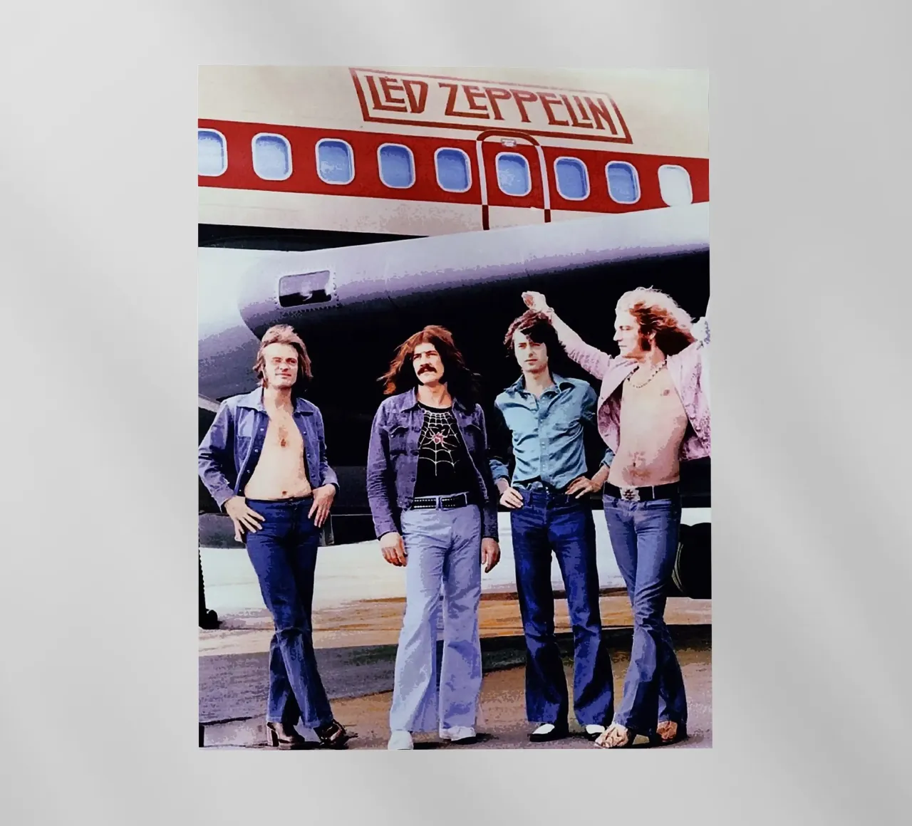 led zeppelin band pellicola backlit da vanhesling