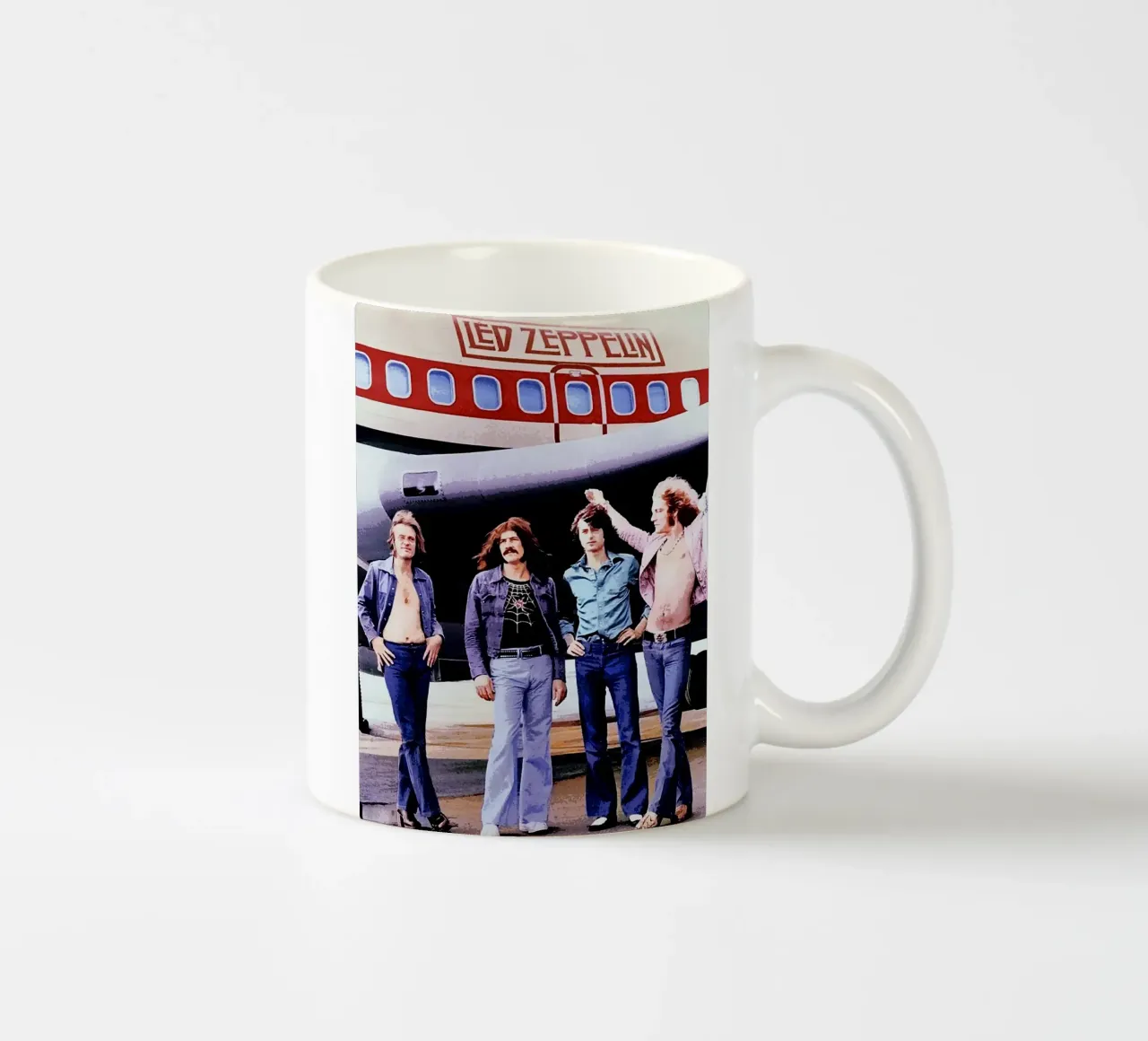 led zeppelin band tazza in ceramica da vanhesling