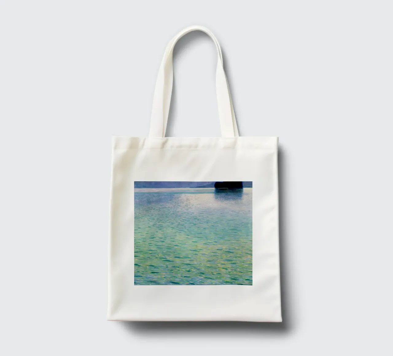 Island in the Attersee (1902) by Gustav Klimt tote bag by Gustav Klimt ART Prints