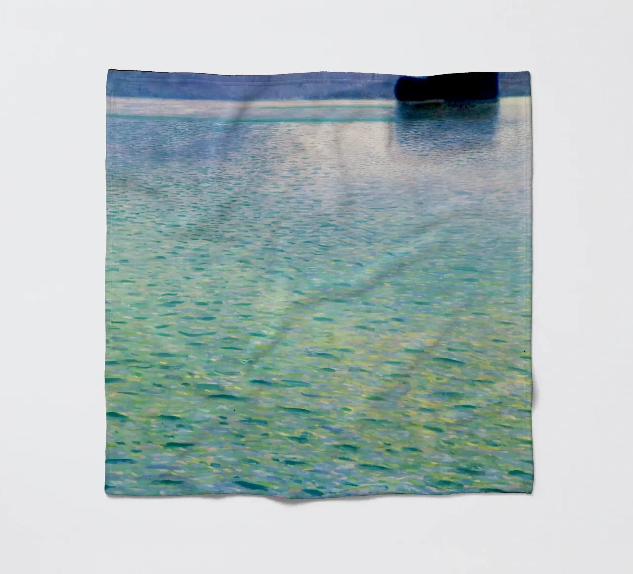 Island in the Attersee (1902) by Gustav Klimt fleece blanket by Gustav Klimt ART Prints