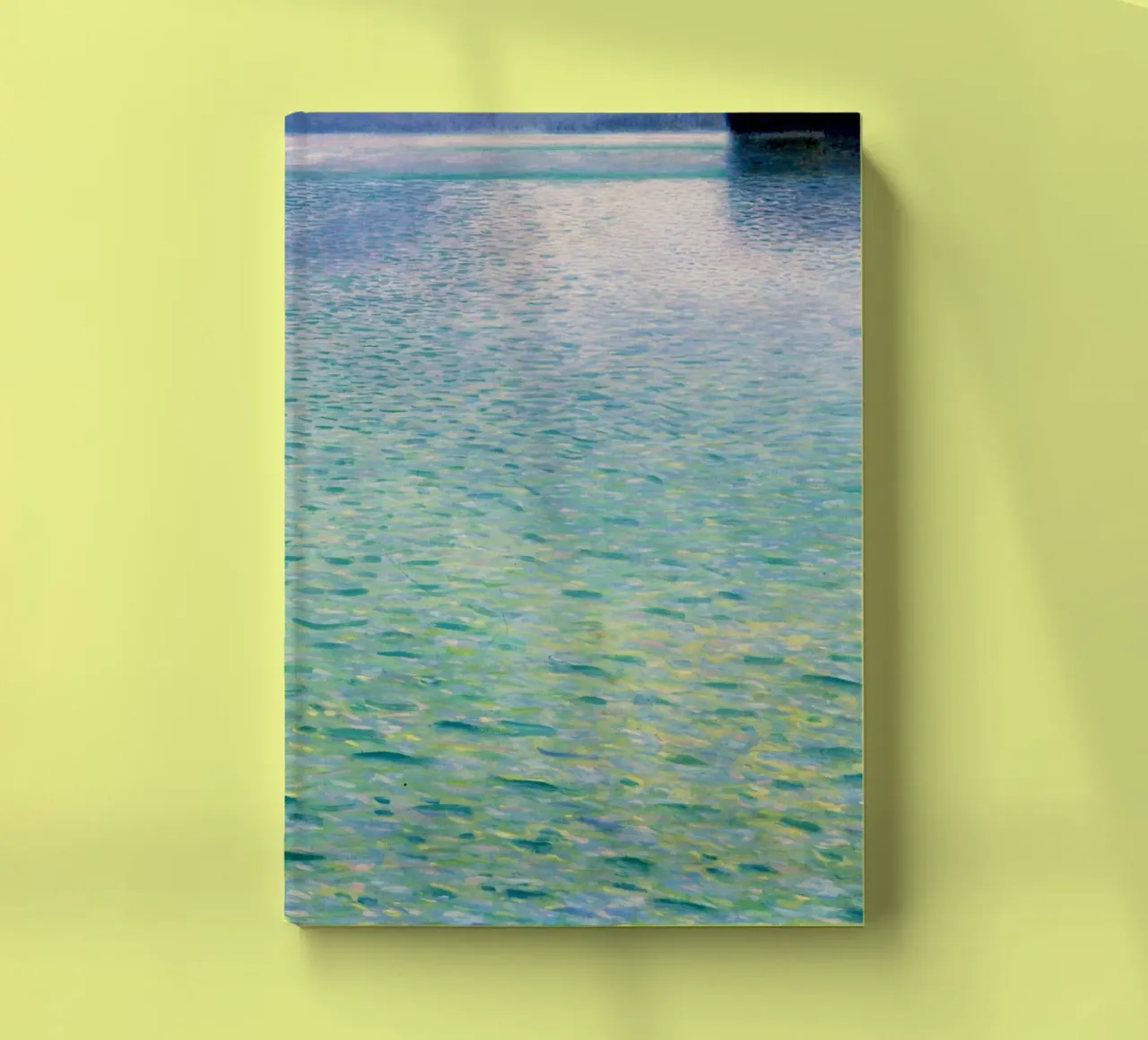 Island in the Attersee (1902) by Gustav Klimt notebook by Gustav Klimt ART Prints