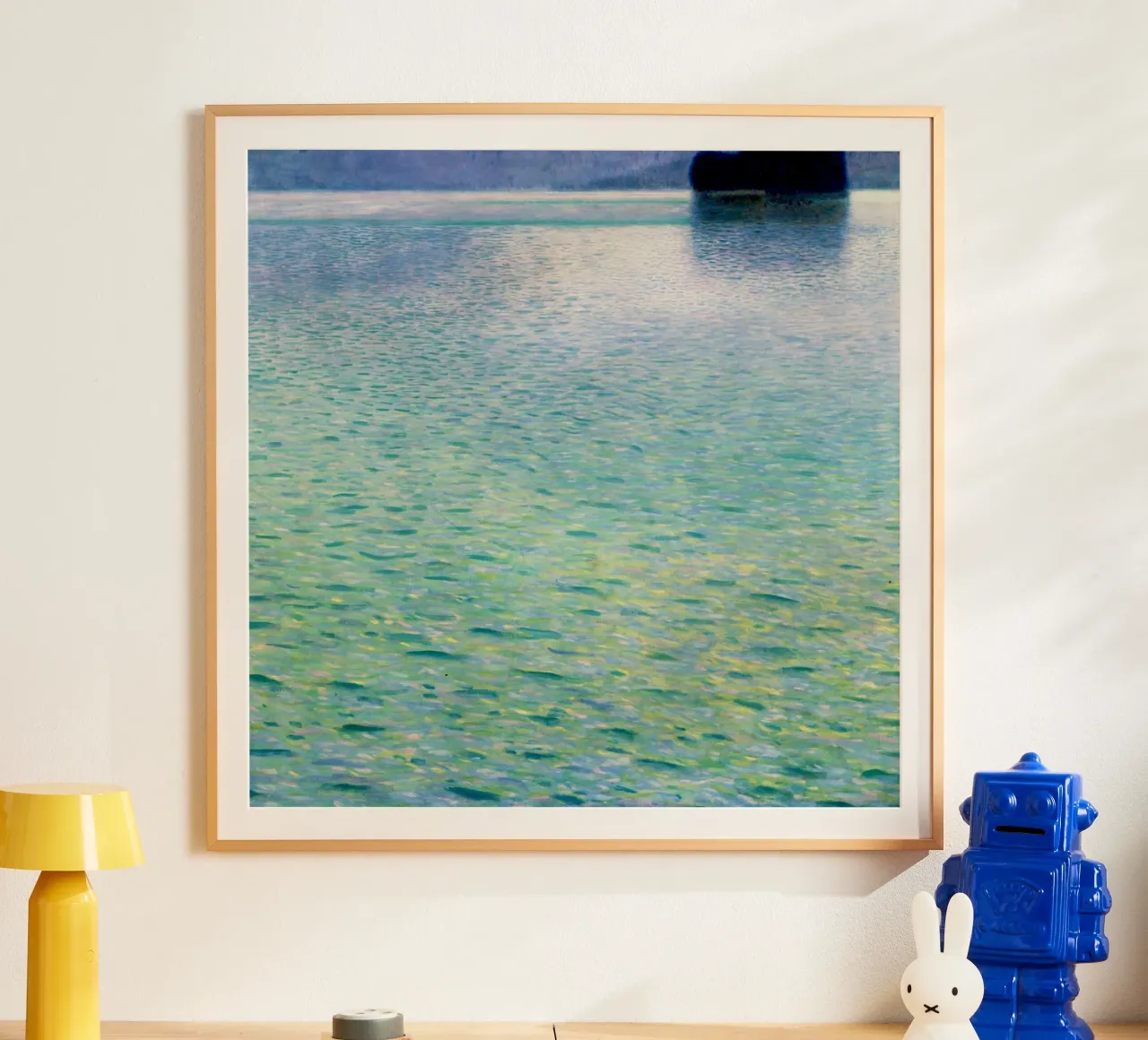 Island in the Attersee (1902) by Gustav Klimt poster by Gustav Klimt ART Prints