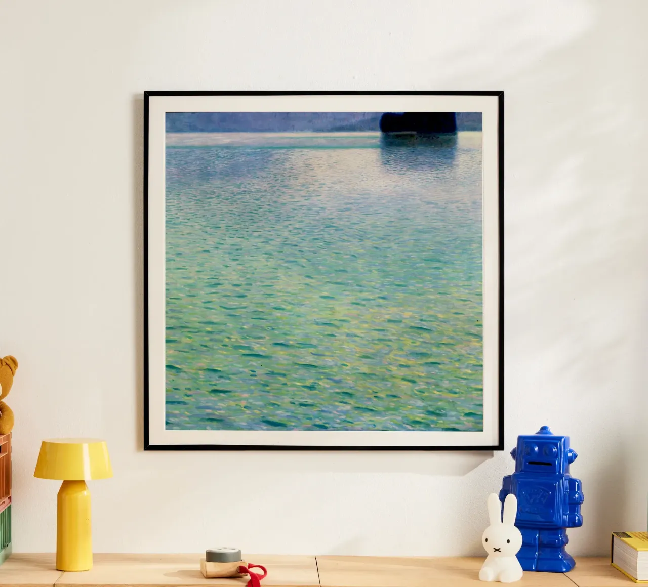 Island in the Attersee (1902) by Gustav Klimt poster by Gustav Klimt ART Prints