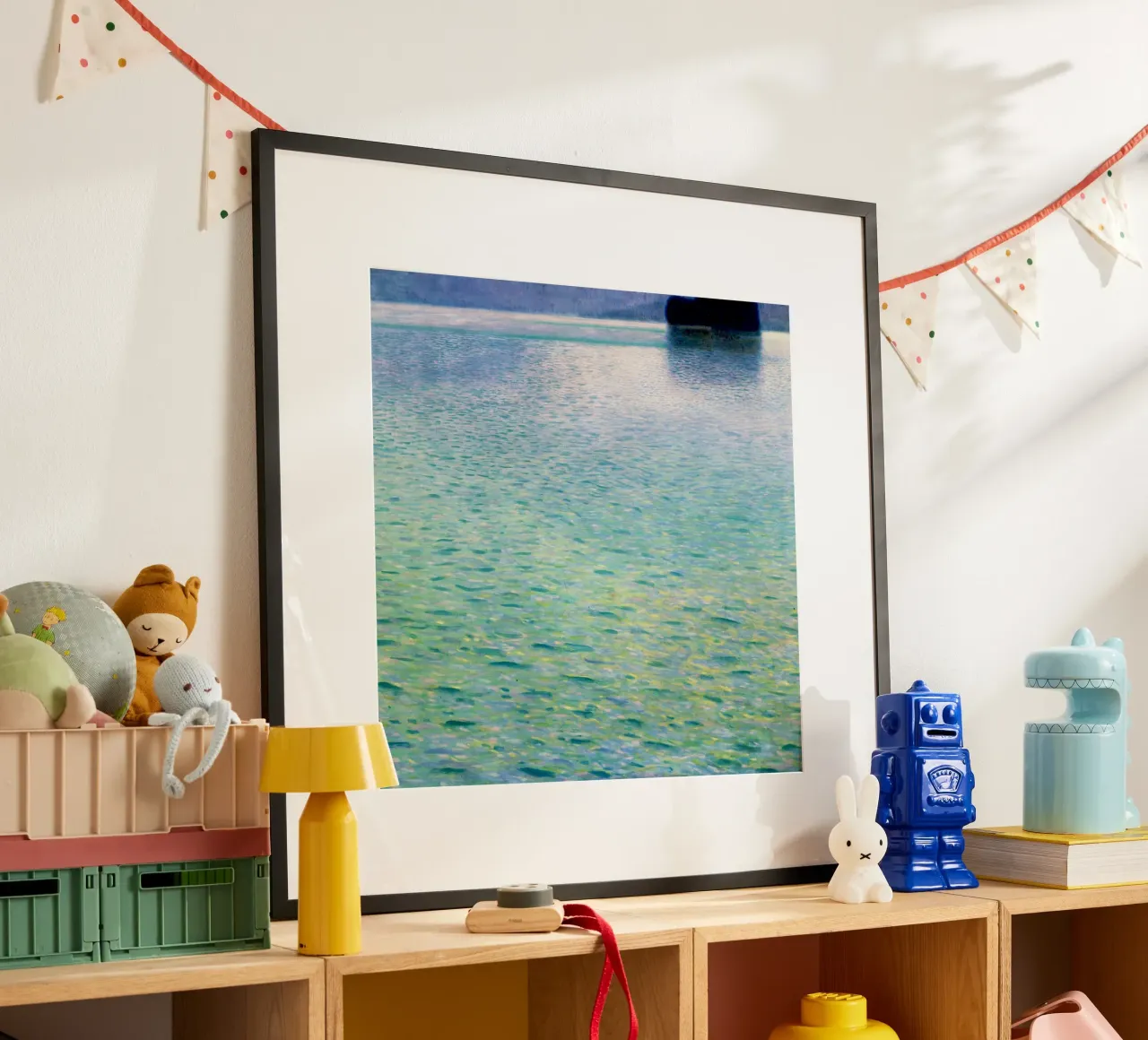 Island in the Attersee (1902) by Gustav Klimt poster by Gustav Klimt ART Prints