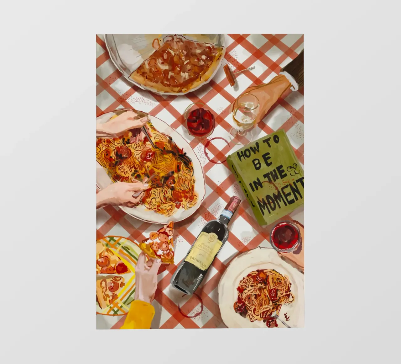 Pizza and Pasta party pellicola backlit da willy shop