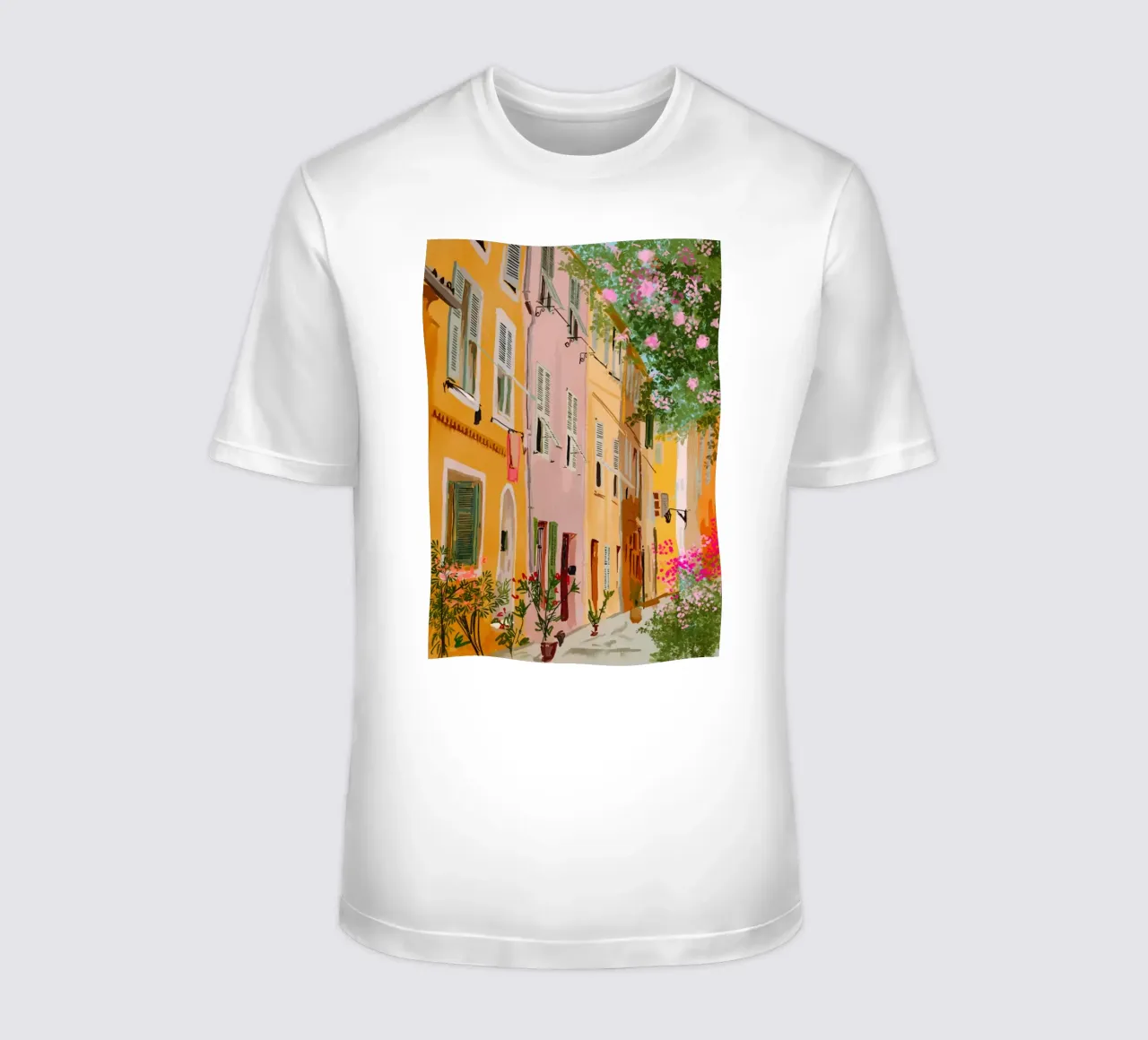 Strada colorata t-shirt da willy shop