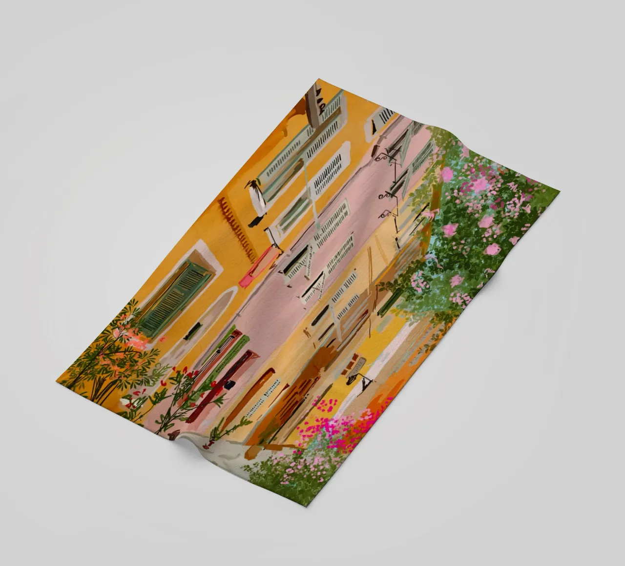 Strada colorata telo mare da willy shop