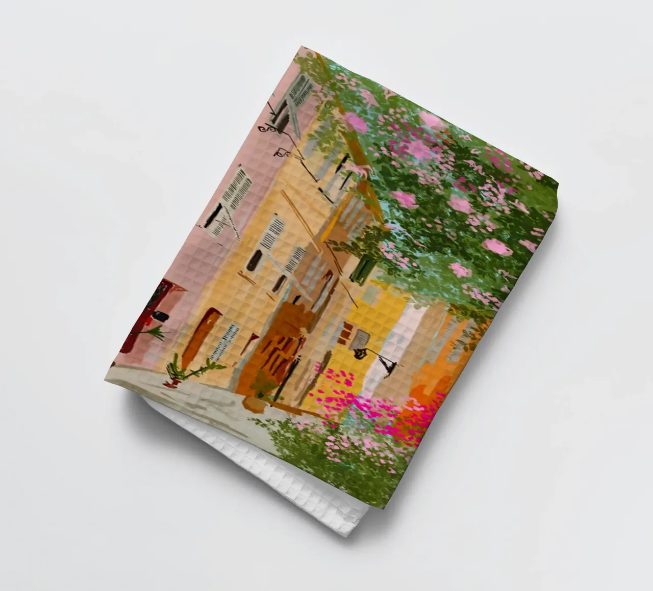 Strada colorata canovaccio da cucina da willy shop