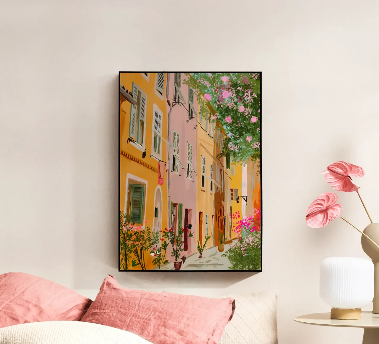 Strada colorata plexiglass da willy shop