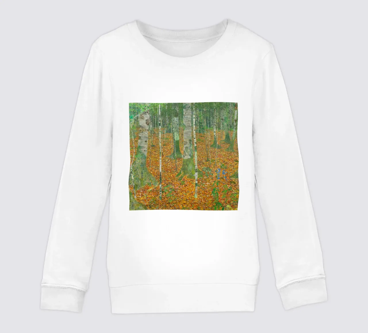 Bosco di betulle (1903) di Gustav Klimt felpa bambino da Gustav Klimt ART Prints