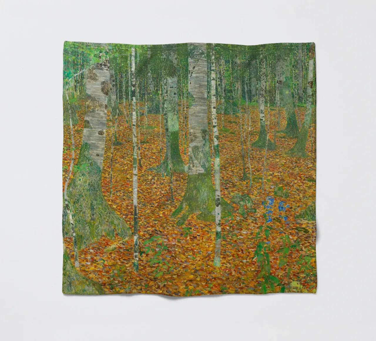 Bosco di betulle (1903) di Gustav Klimt coperta in pile da Gustav Klimt ART Prints