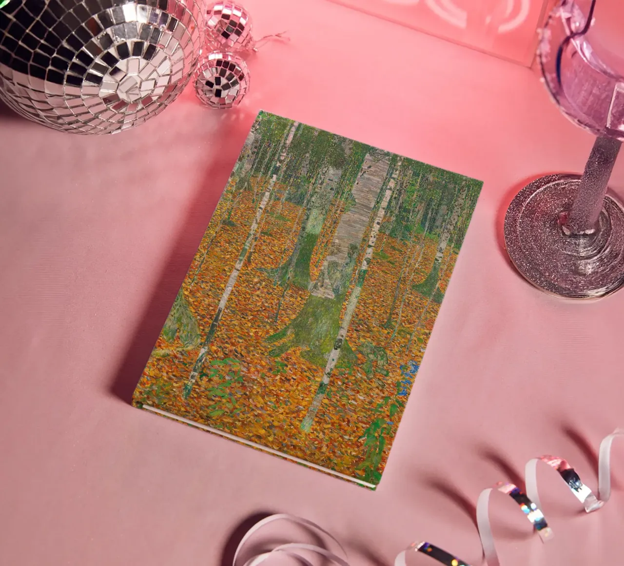 Birch Forest (1903) by Gustav Klimt notebook by Gustav Klimt ART Prints