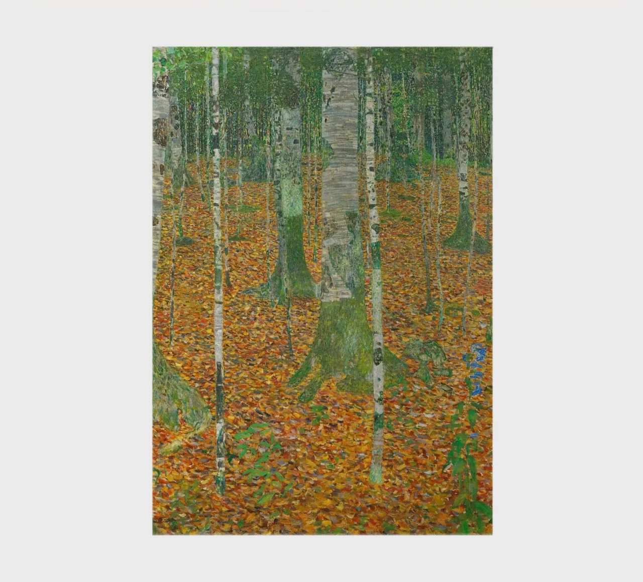 Birch Forest (1903) by Gustav Klimt notebook by Gustav Klimt ART Prints