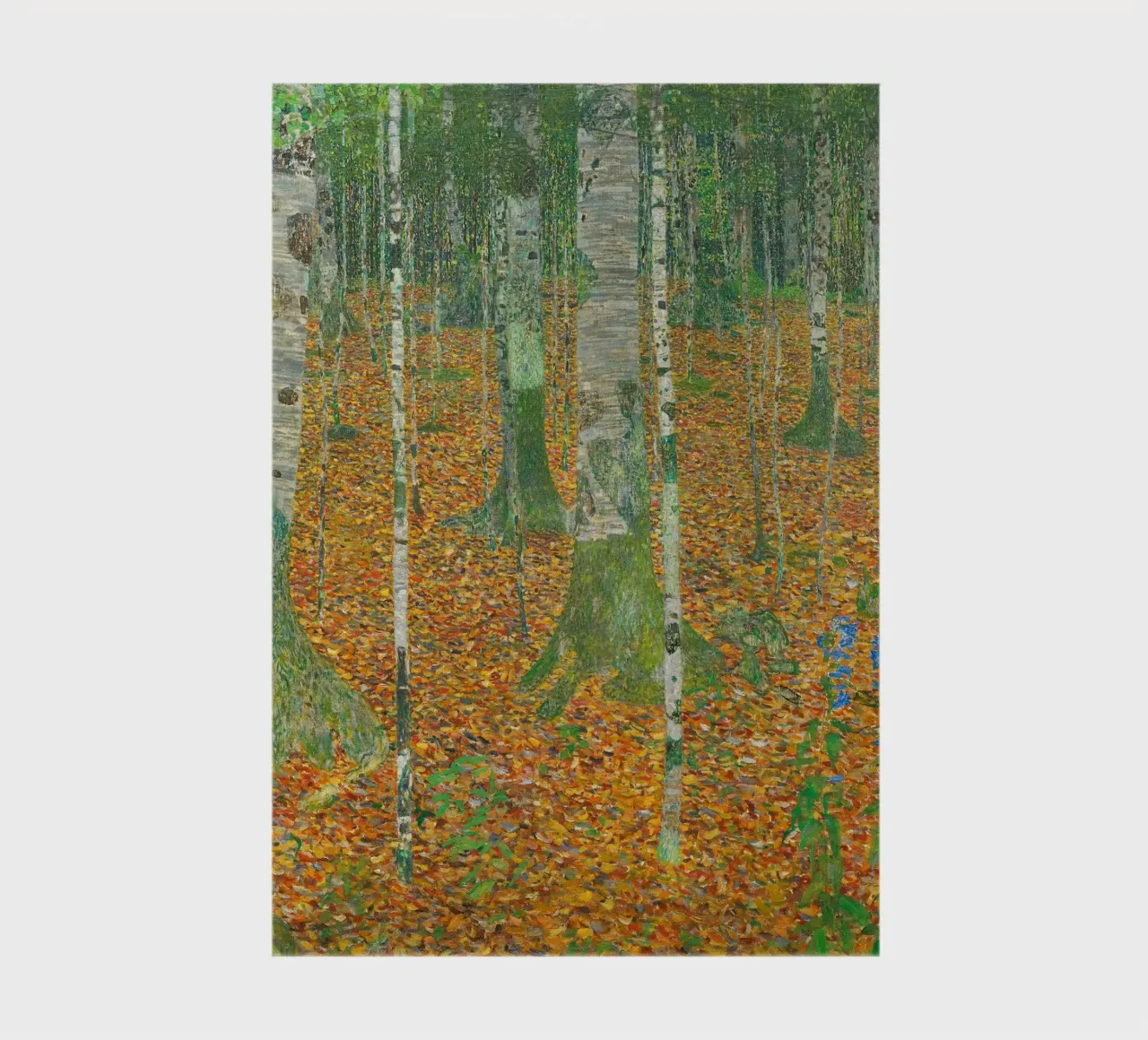 Birch Forest (1903) by Gustav Klimt notebook by Gustav Klimt ART Prints