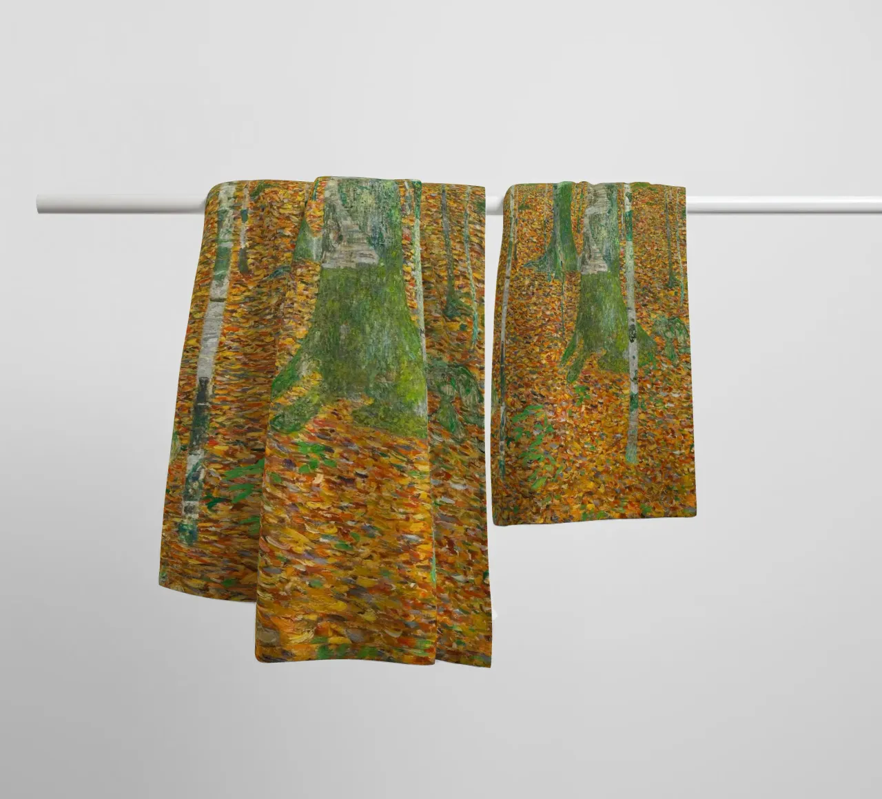 Birkenwald (1903) von Gustav Klimt Handtuch von Gustav Klimt ART Prints
