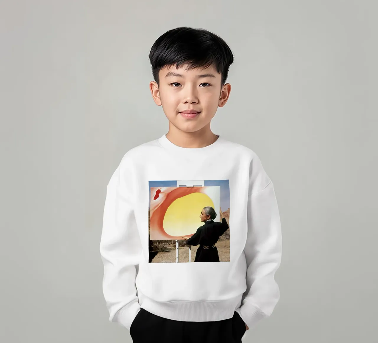 Il New Yorker di Keeffe felpa bambino da NelidaRMackey
