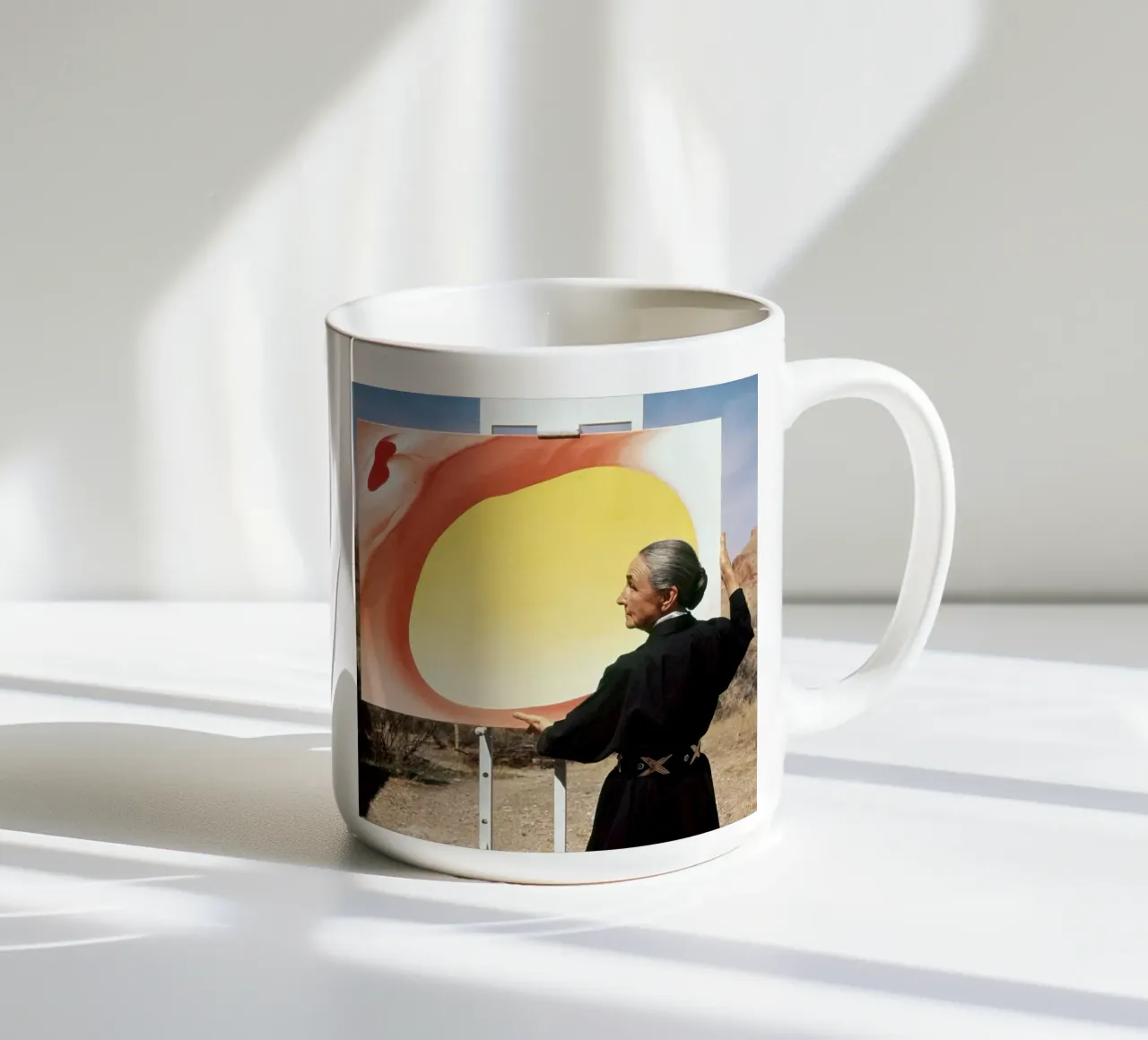 Il New Yorker di Keeffe tazza in ceramica da NelidaRMackey