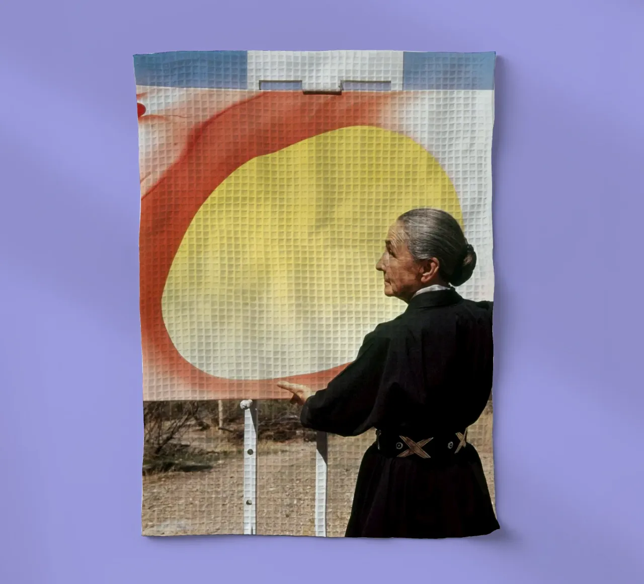 Il New Yorker di Keeffe canovaccio da cucina da NelidaRMackey
