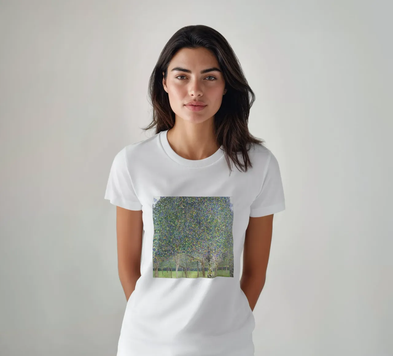 Albero di pere (1903) di Gustav Klimt t-shirt da Gustav Klimt ART Prints