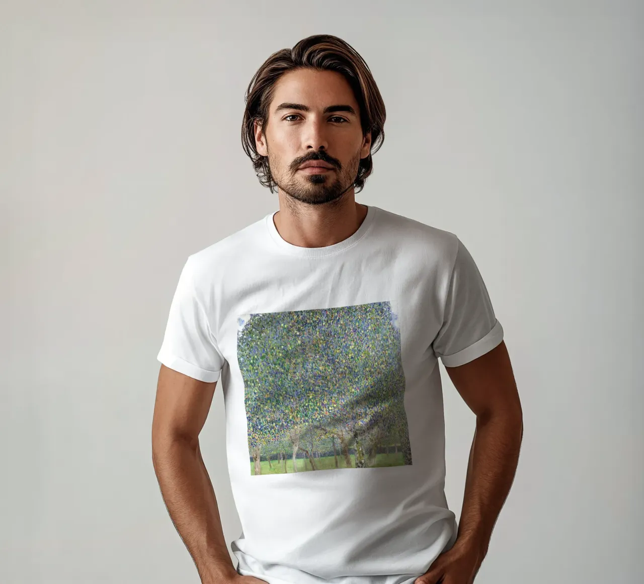 Albero di pere (1903) di Gustav Klimt t-shirt da Gustav Klimt ART Prints