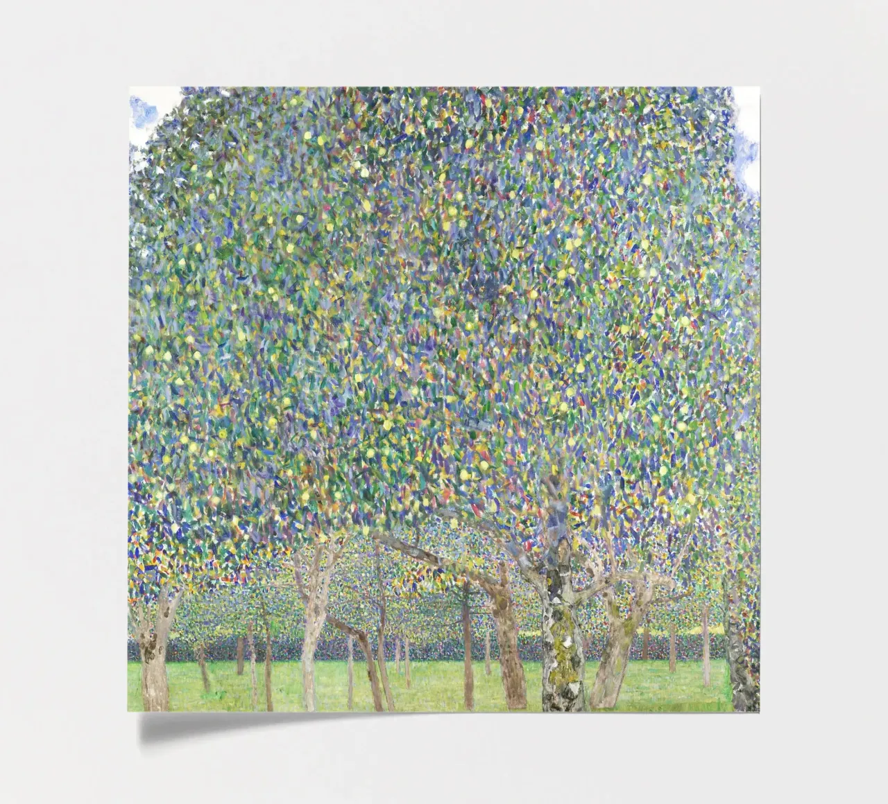 Pear Tree (1903) by Gustav Klimt sticker sheet by Gustav Klimt ART Prints