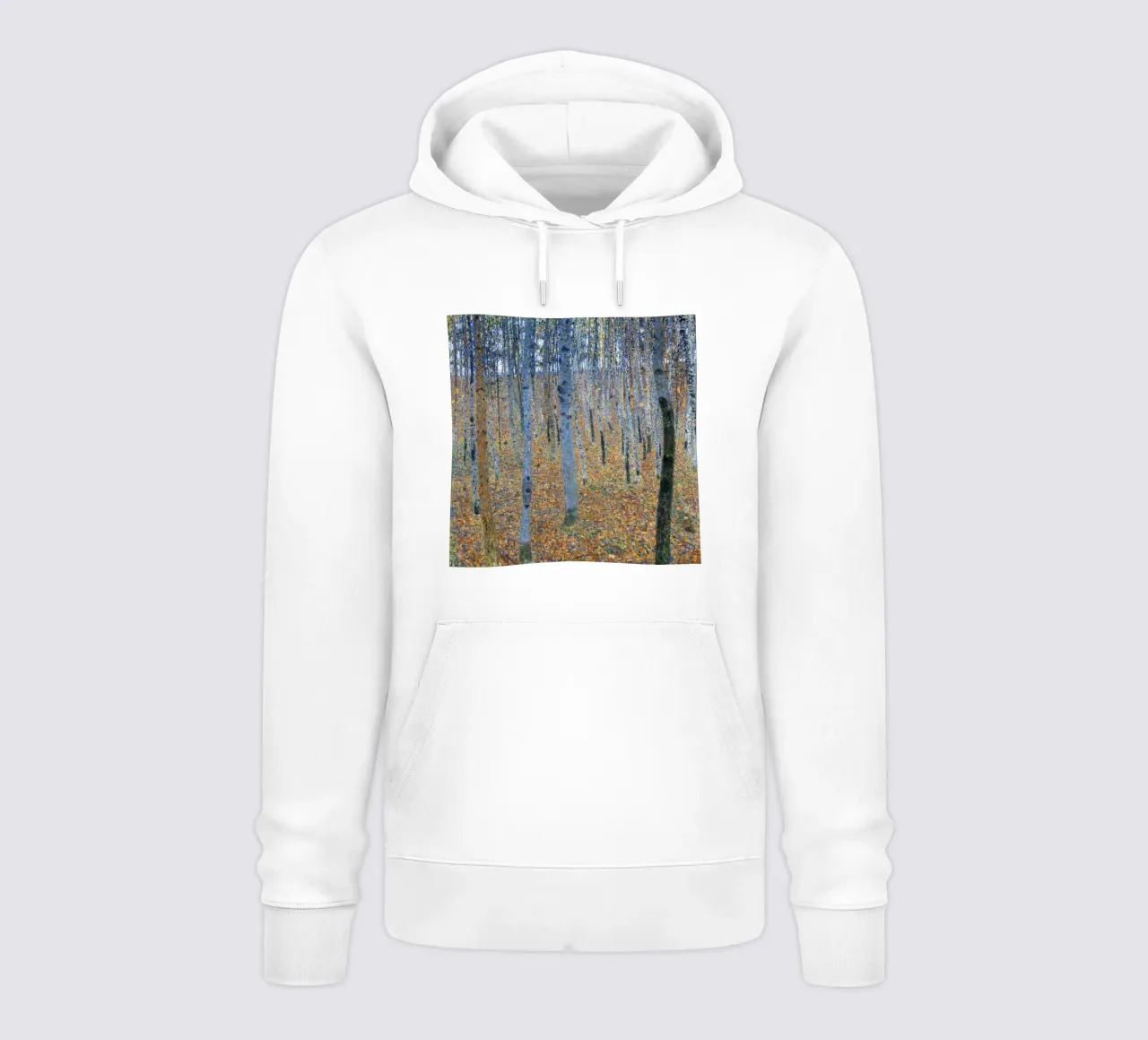 Faggeto I (1902) di Gustav Klimt felpa con cappuccio da Classic Art Prints