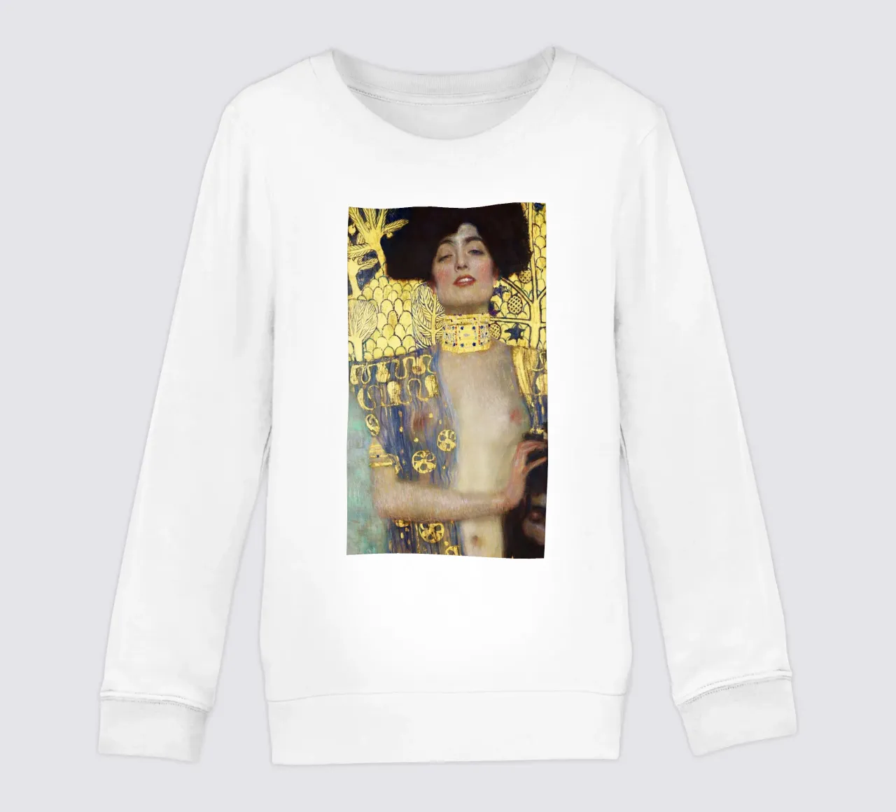 Giuditta e la testa di Oloferne (1901) di Gustav Klimt felpa bambino da Art History