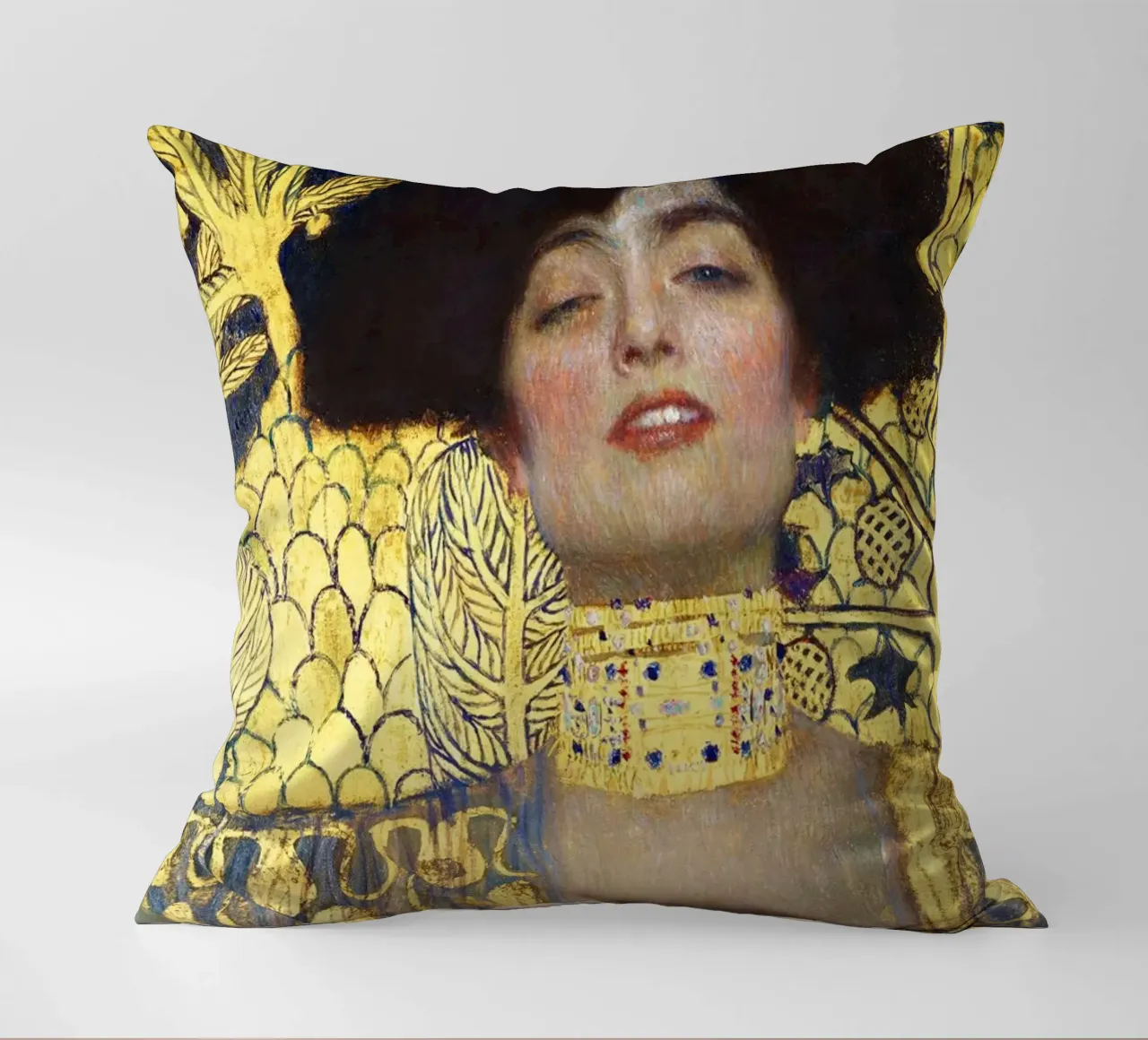 Giuditta e la testa di Oloferne (1901) di Gustav Klimt cuscino da Art History