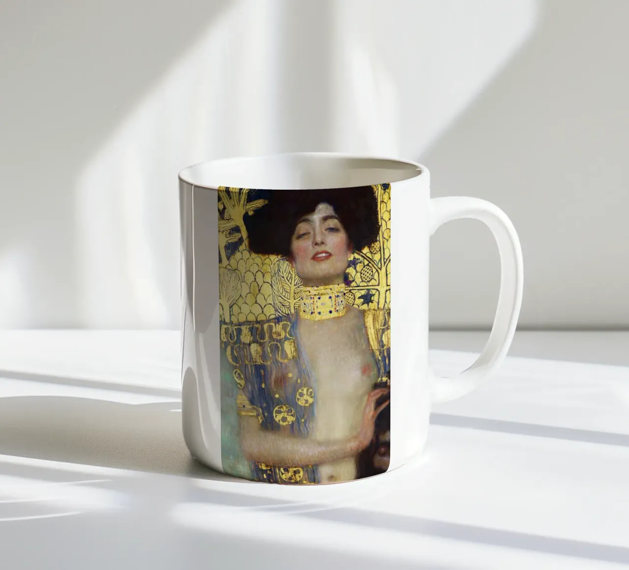 Giuditta e la testa di Oloferne (1901) di Gustav Klimt tazza in ceramica da Art History