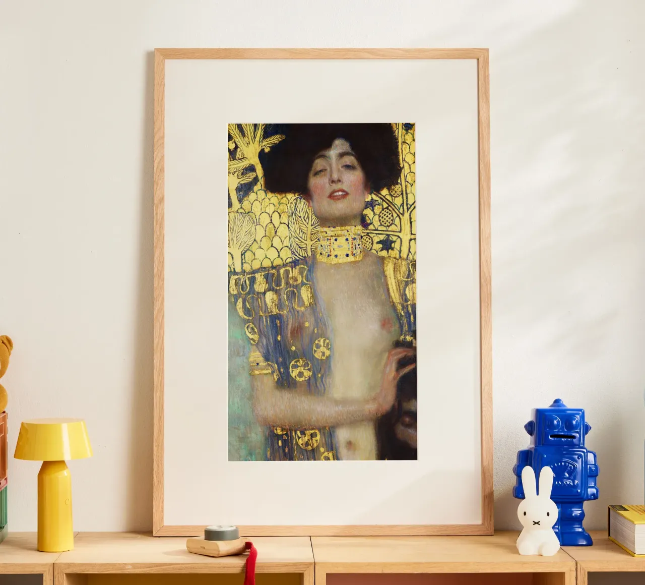 Giuditta e la testa di Oloferne (1901) di Gustav Klimt carta hahnemühle da Art History