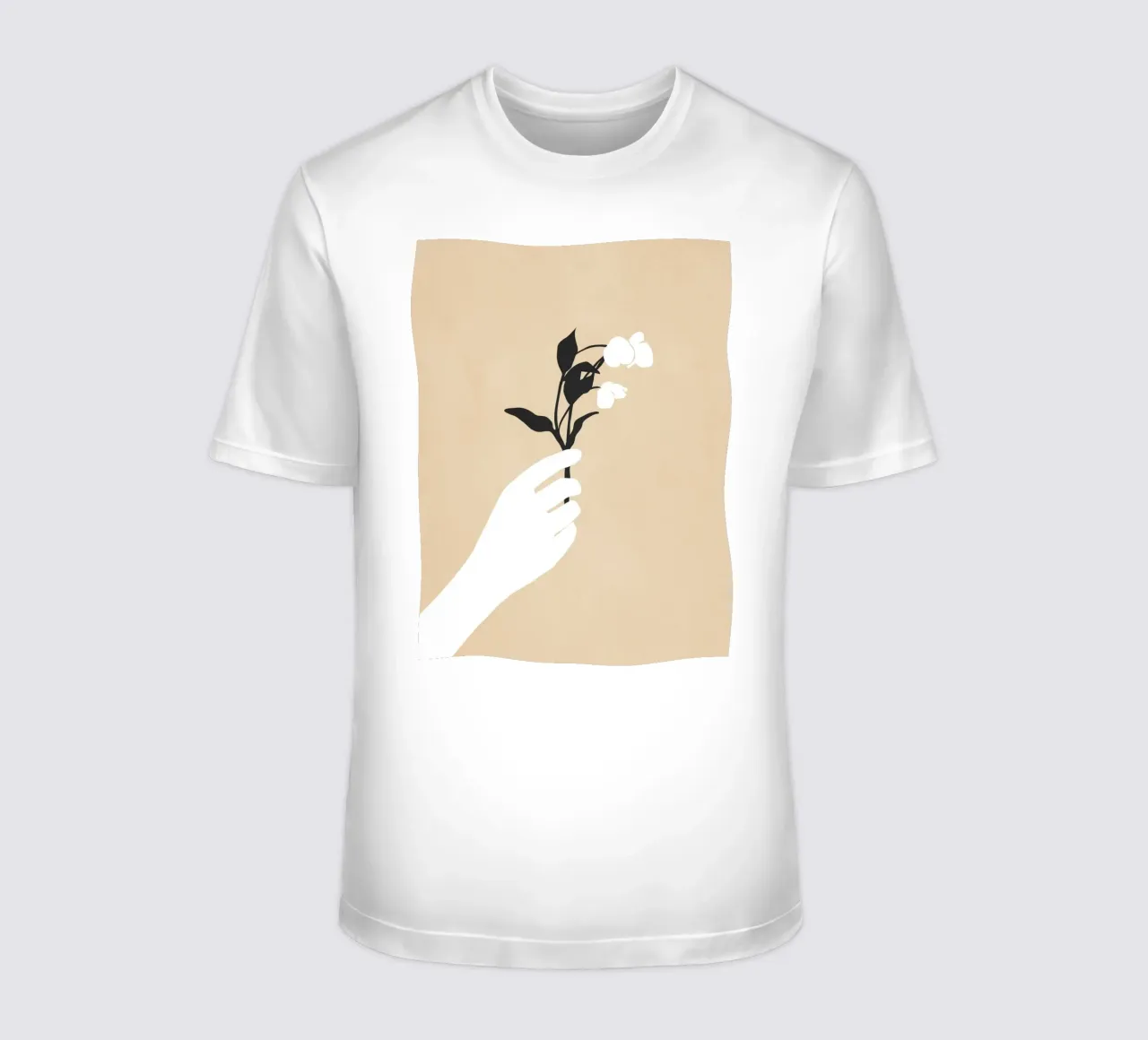 Tenere in mano un fiore t-shirt da LeaDArt