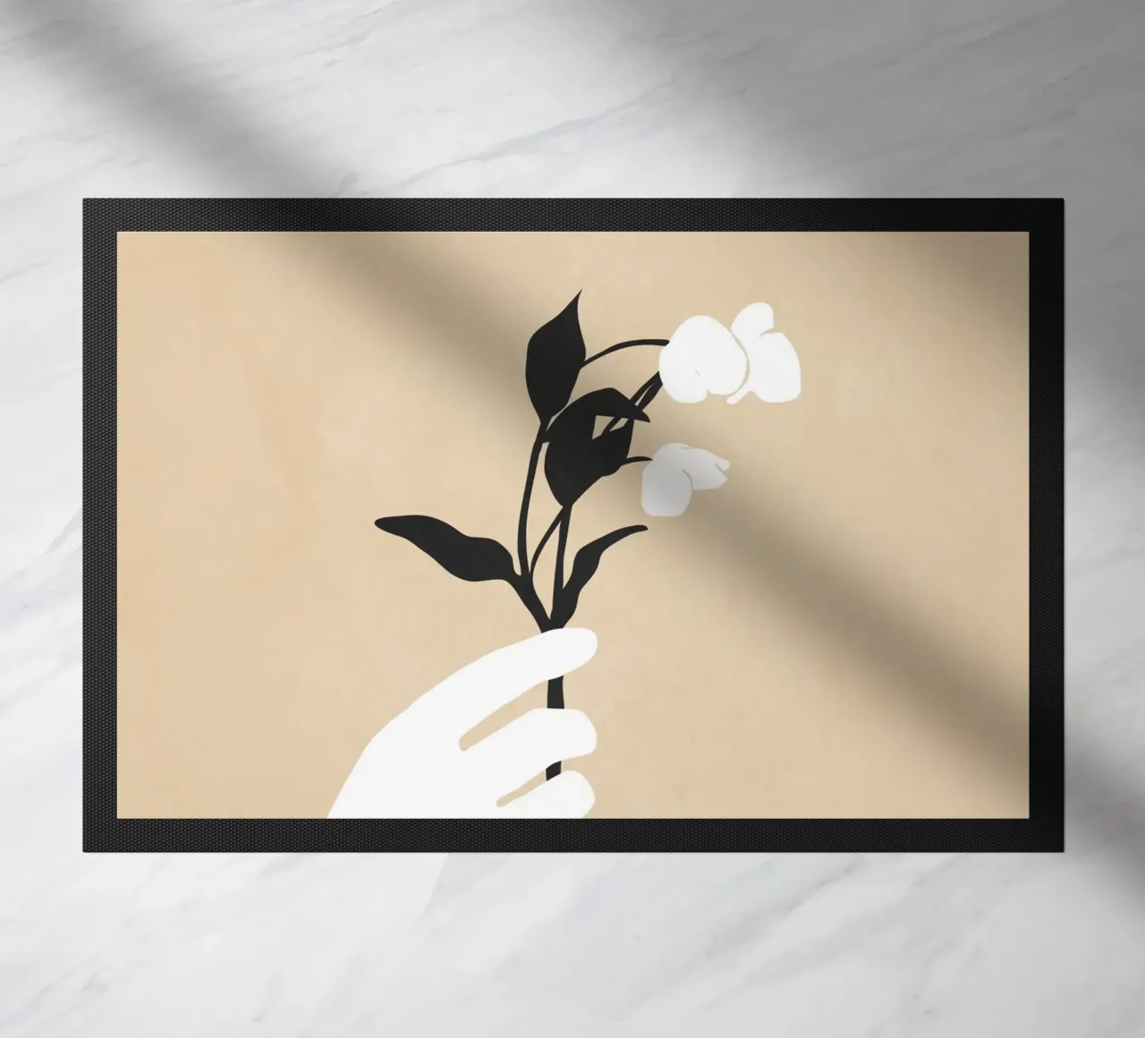 Tenere in mano un fiore zerbino da LeaDArt