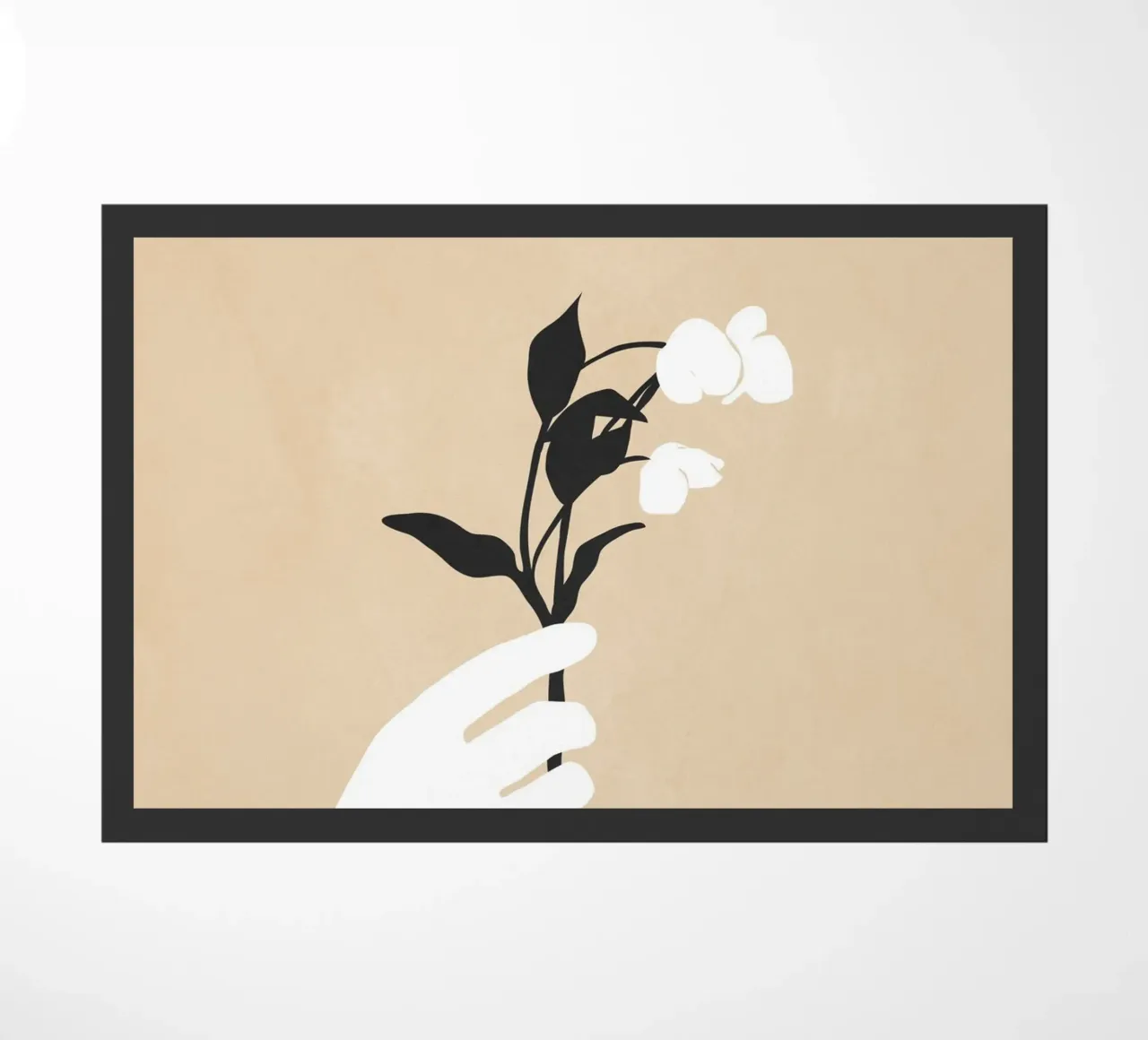 Tenere in mano un fiore zerbino da LeaDArt