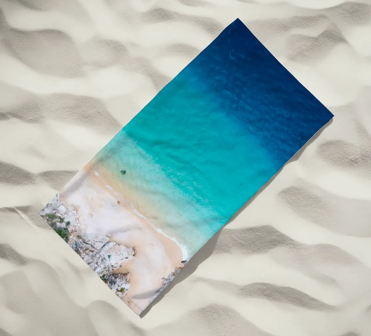 spiaggia oceano telo mare da Earthly Visions