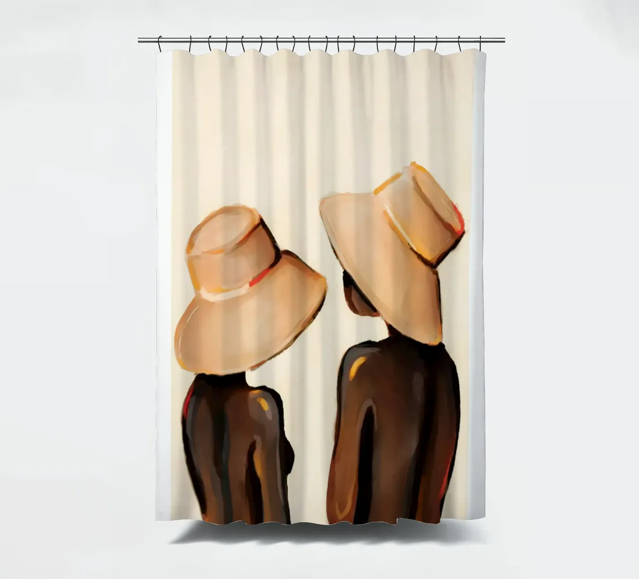 Maxime Rokus - Cappelli insieme tenda da doccia da wongka shop