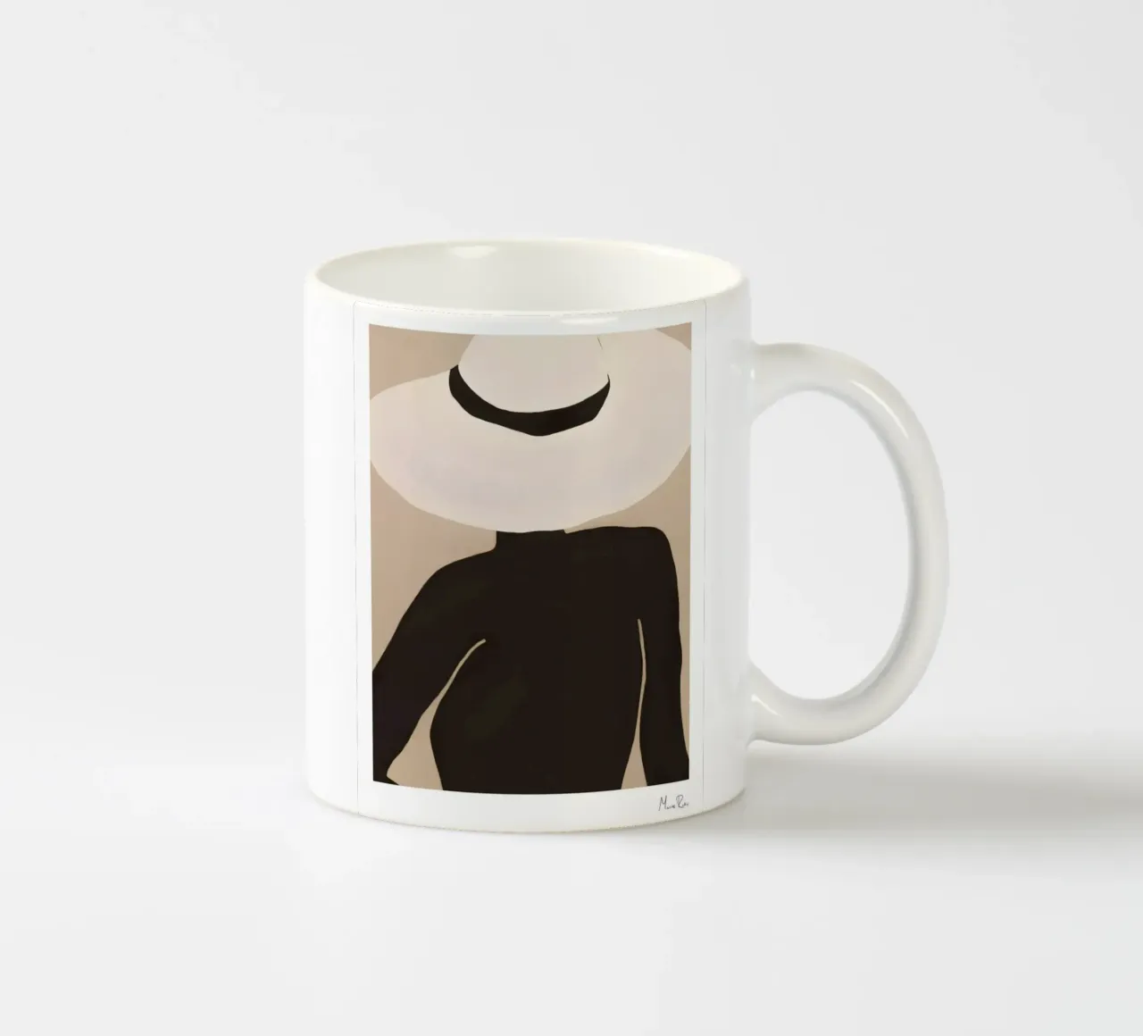 Maxime Rokus - Cappello da posa tazza in ceramica da wongka shop