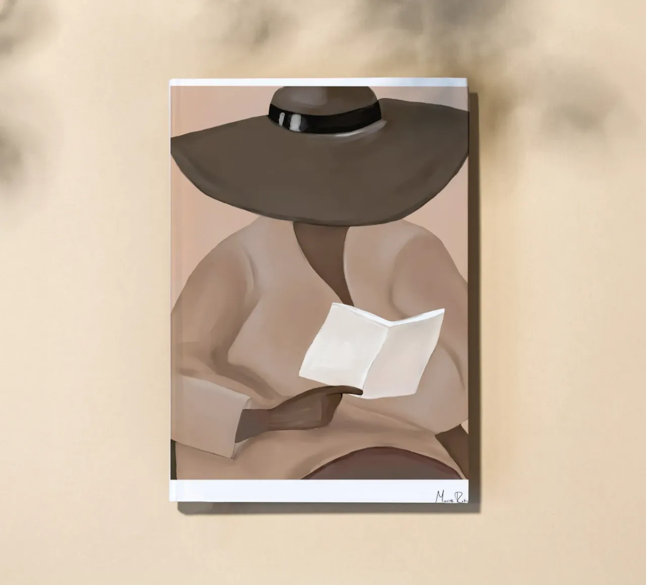 Maxime Rokus - Chapeau de lecture carnet de notes de wongka shop