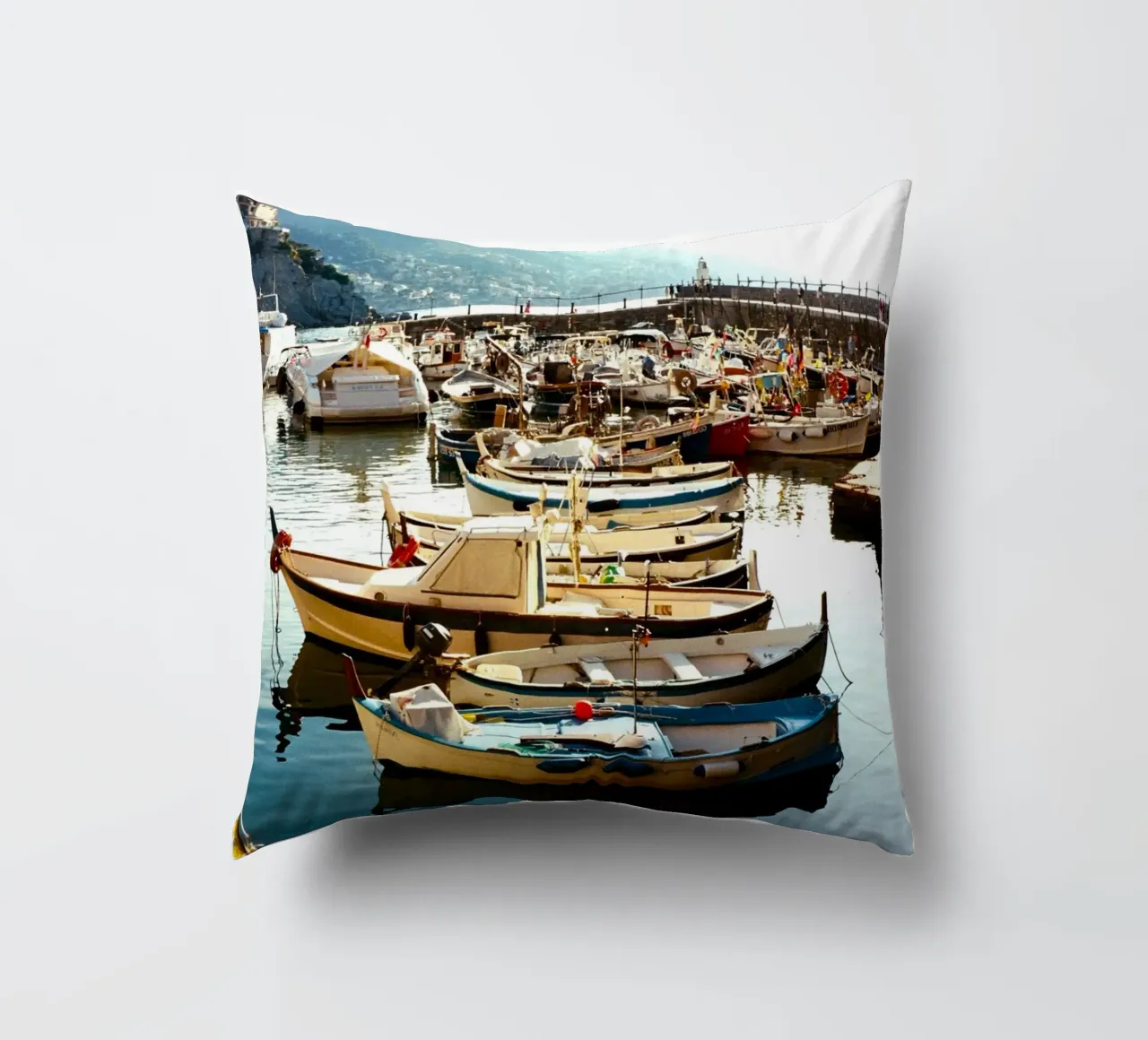 barche porto cuscino da Earthly Visions