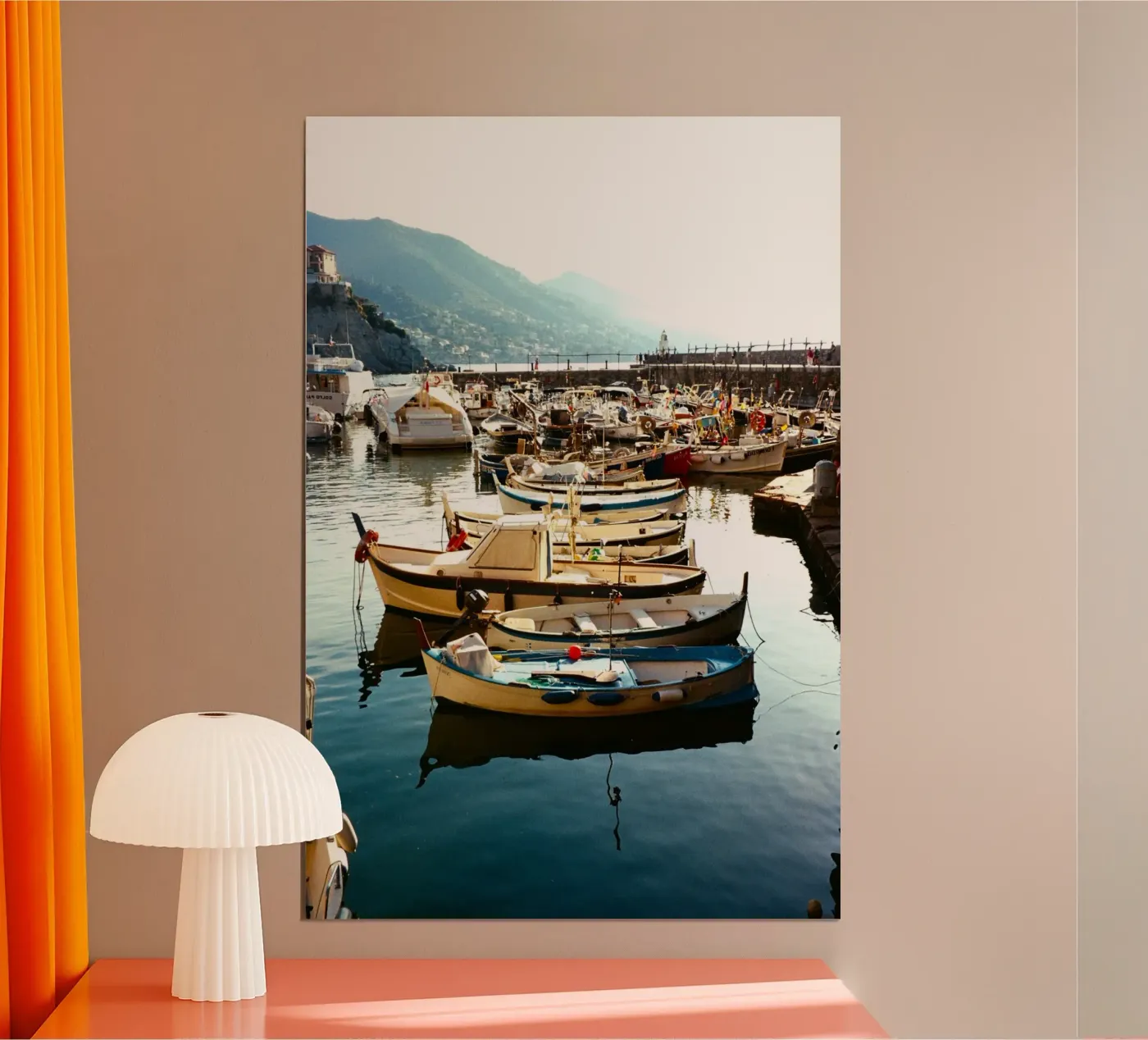 boten haven poster van Earthly Visions
