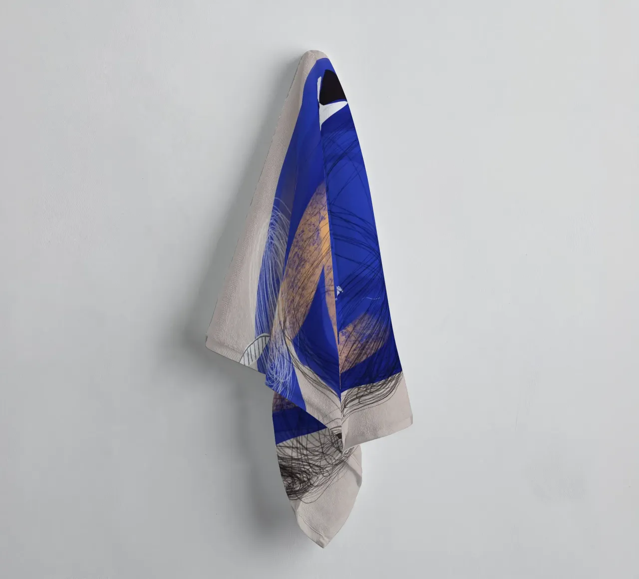 Cosmic composition 04 towel by Little Dean