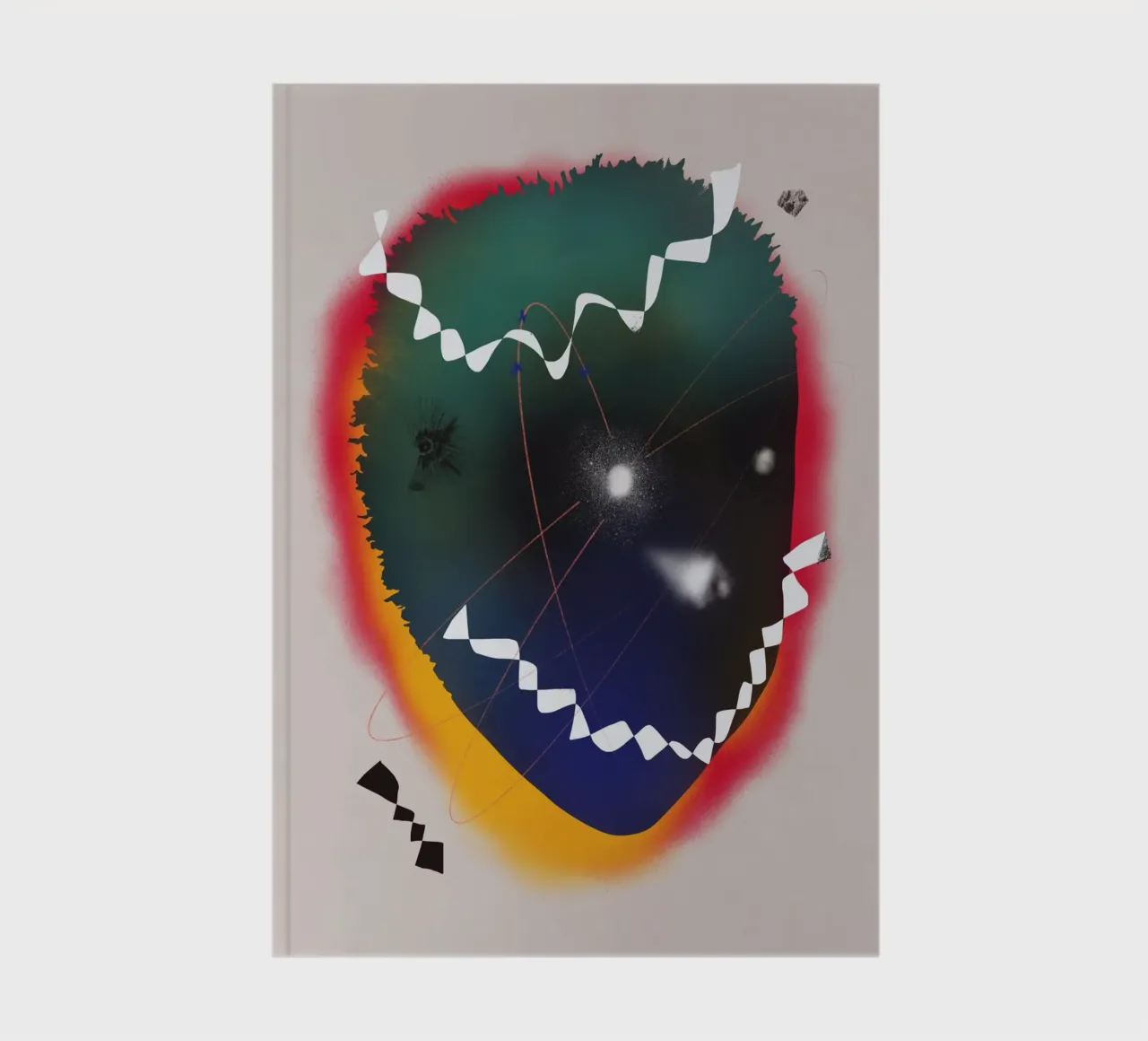 Cosmic composition 05 notebook by Little Dean